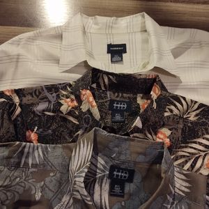 Harbor Bay men's sz3x lot of 3